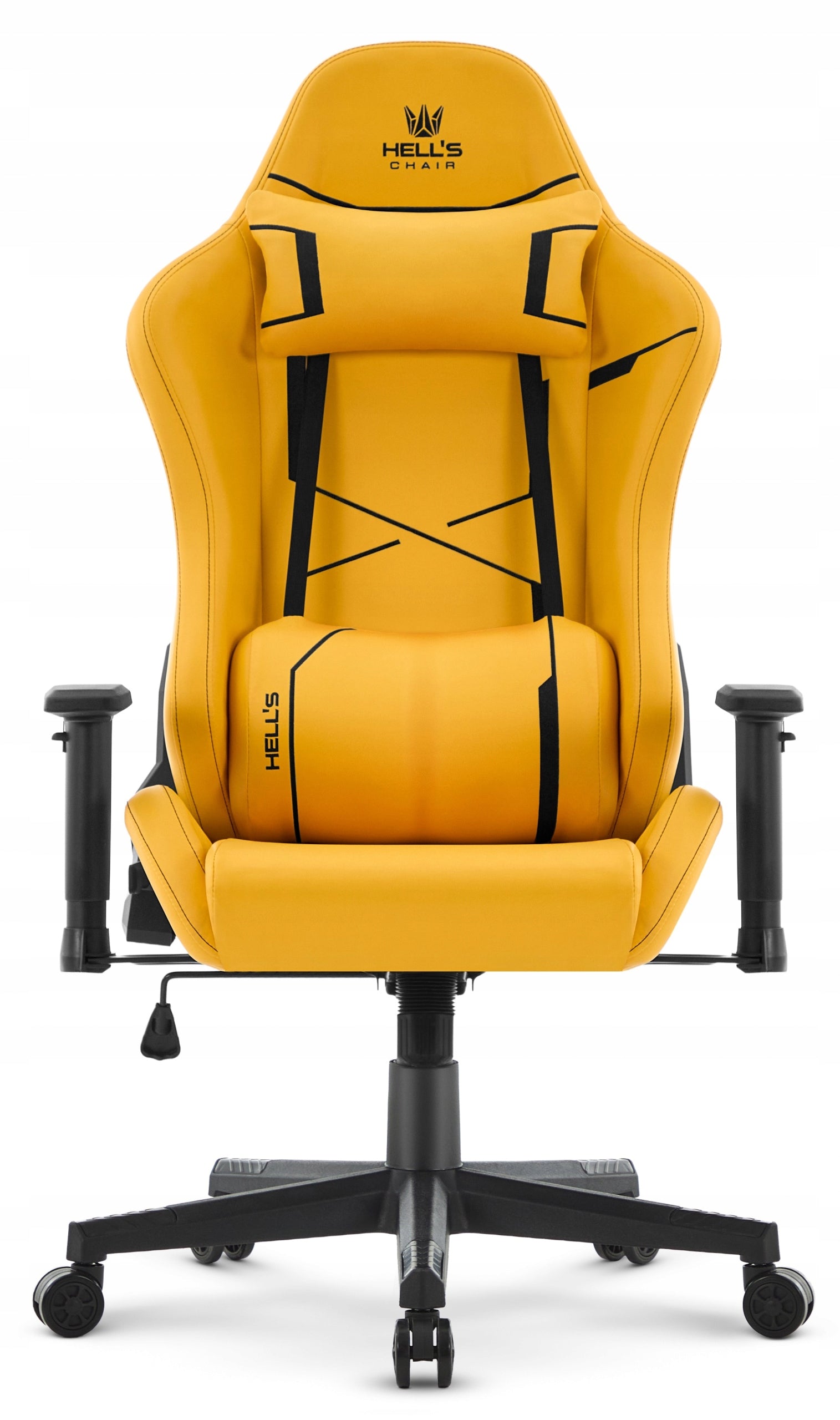 Gaming Chair Office Swivel Hell's Chair HC- 2001 Yellow Packaging status original