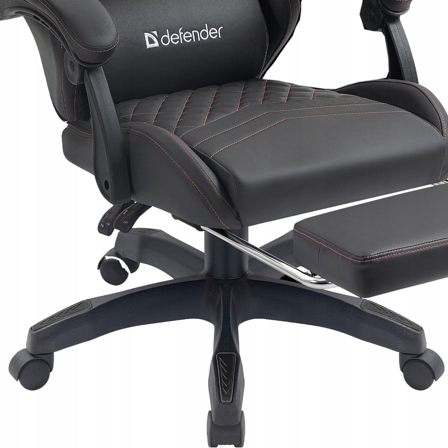 Gaming Chair Office Swivel Player Chair Comfortable Footrest BORA Furniture width 62 cm