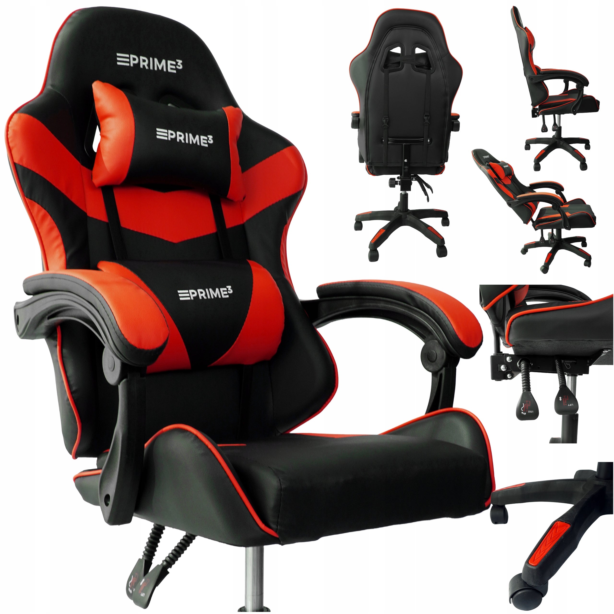Gaming Chair Rotating Office For Player 2 PILLOWS V1PER PRIME3 CGC11