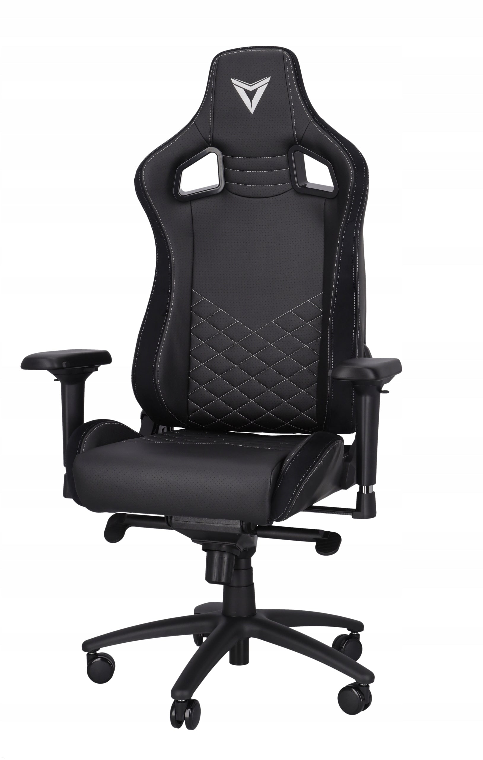 Gaming Chair Trigera Two Black Leather Model Trigera Two Czarny
