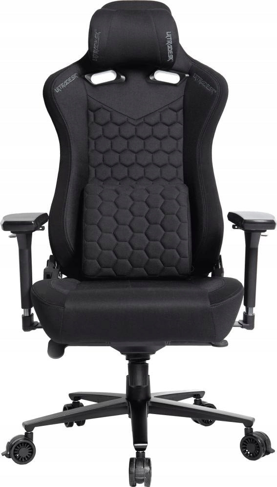 Gaming Chair Ultradesk THRONE Rotating Fabric Black
