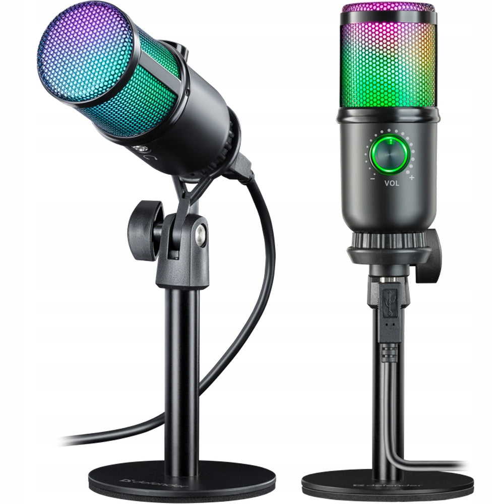 Gaming Computer Microphone Studio Condensation USB For Player Packaging status original