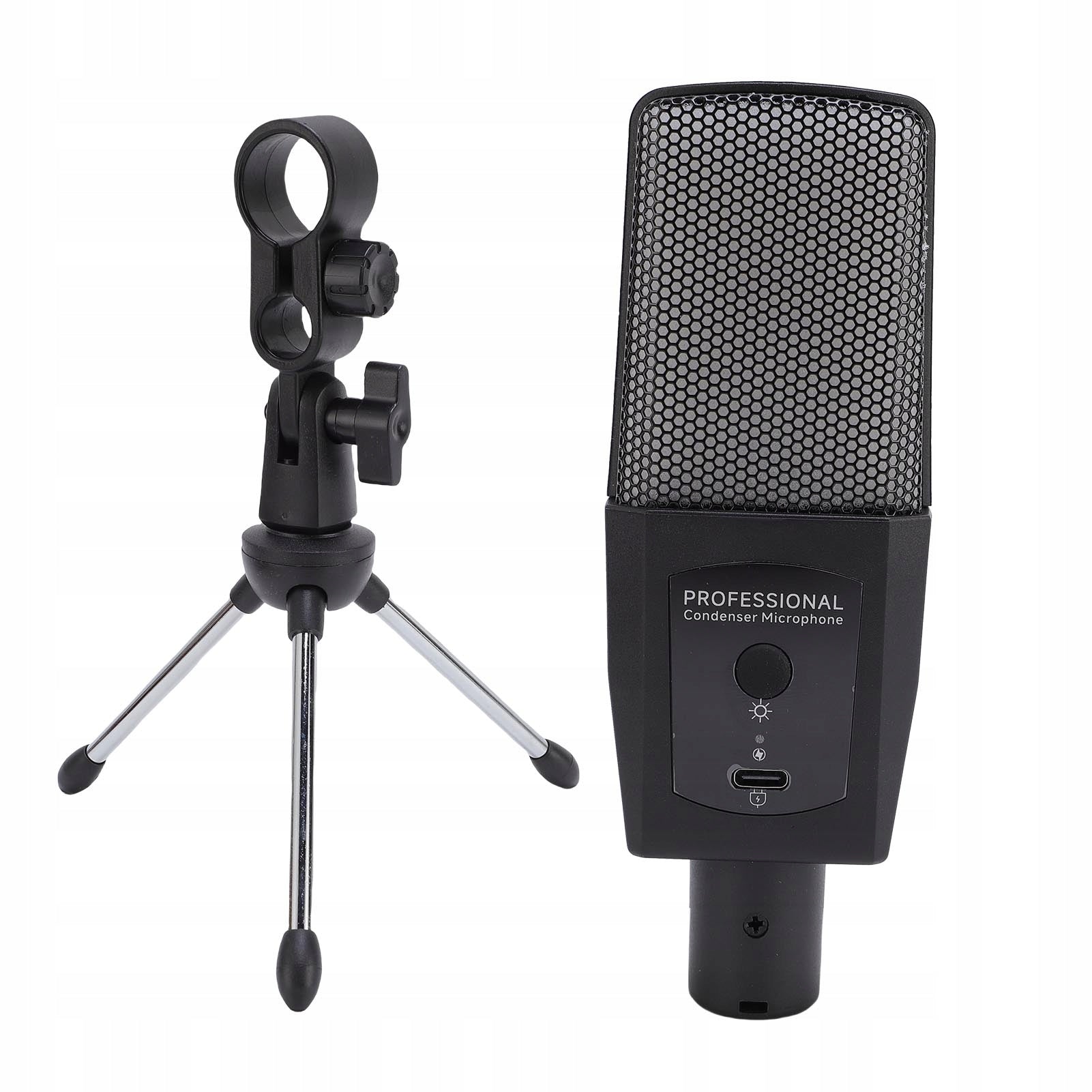 Gaming Microphone with Lightweight USB Condenser Microphone with 3R Stand