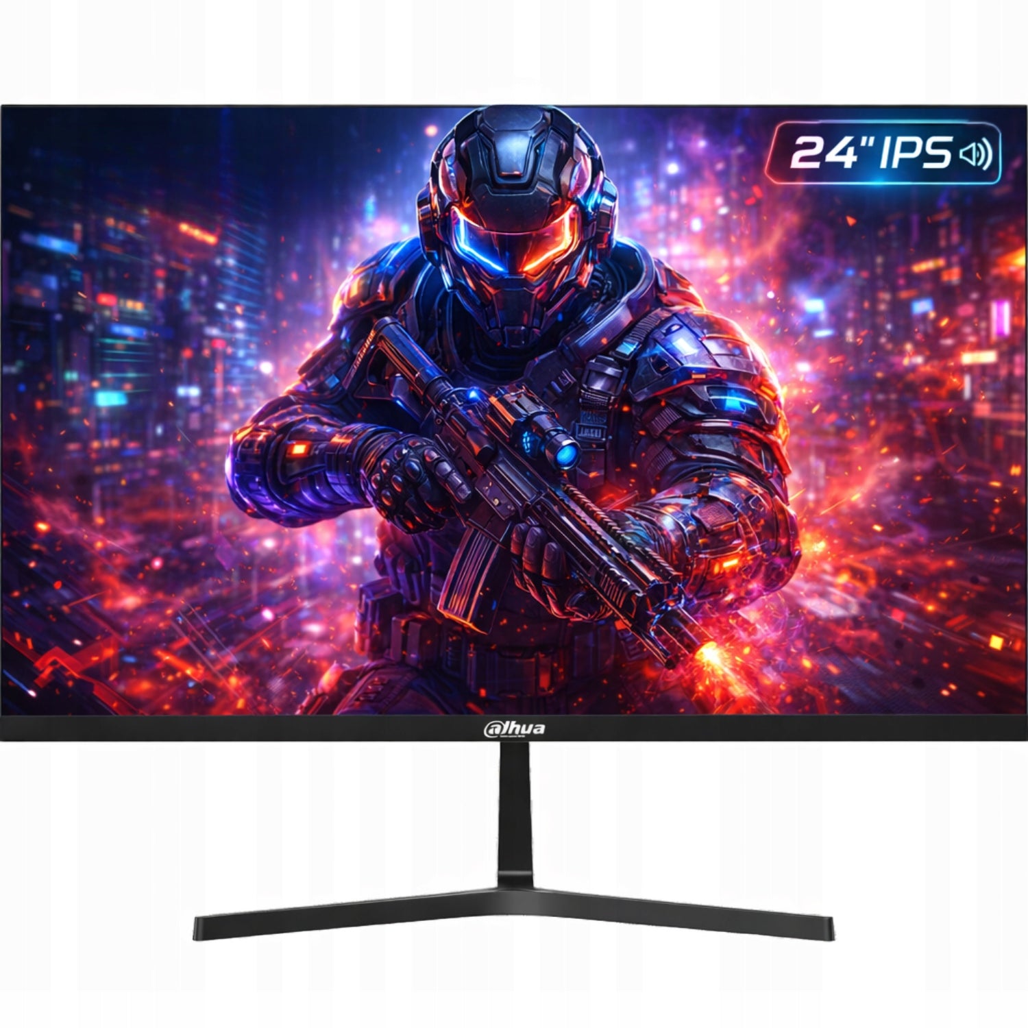 Gaming Monitor Frameless DAHUA 24 Inch Full HD 144HZ 1MS IPS Speakers