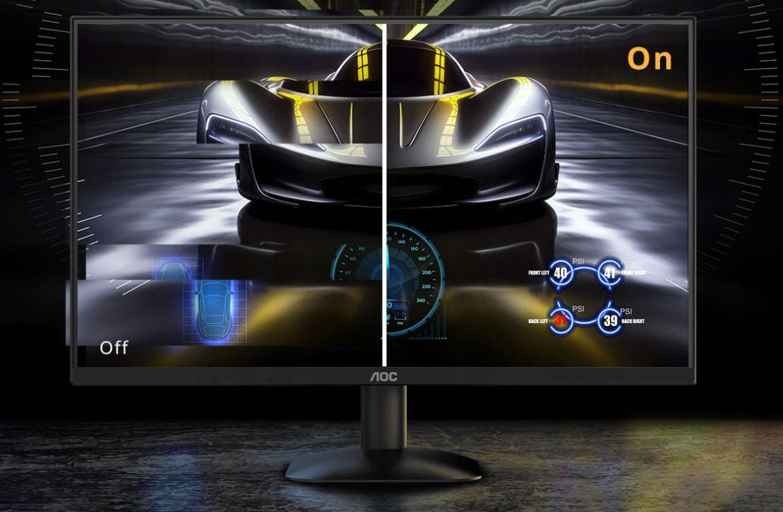 Gaming Monitor Frameless LED AOC 24 Inch Full HD 120HZ IPS HDMI VGA Manufacturer code Gamingowy AOC 24 Cale Async 120HZ 1MS HDMI
