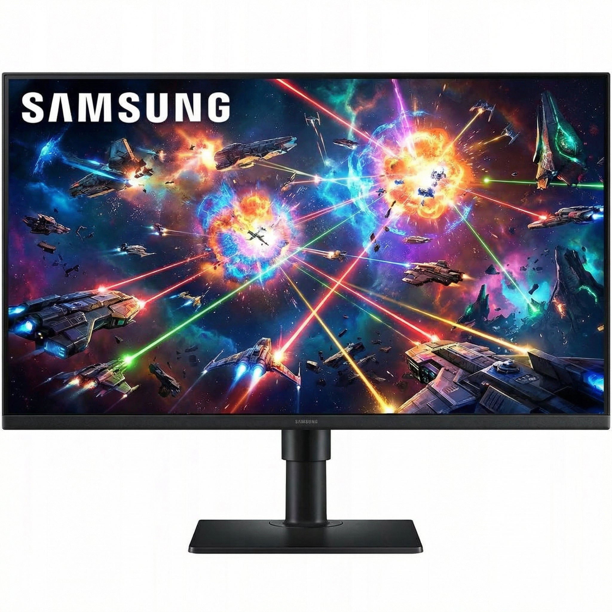 Gaming Monitor SAMSUNG 24 Inch Full HD 100HZ IPS DP Pivot Tilt Speakers
