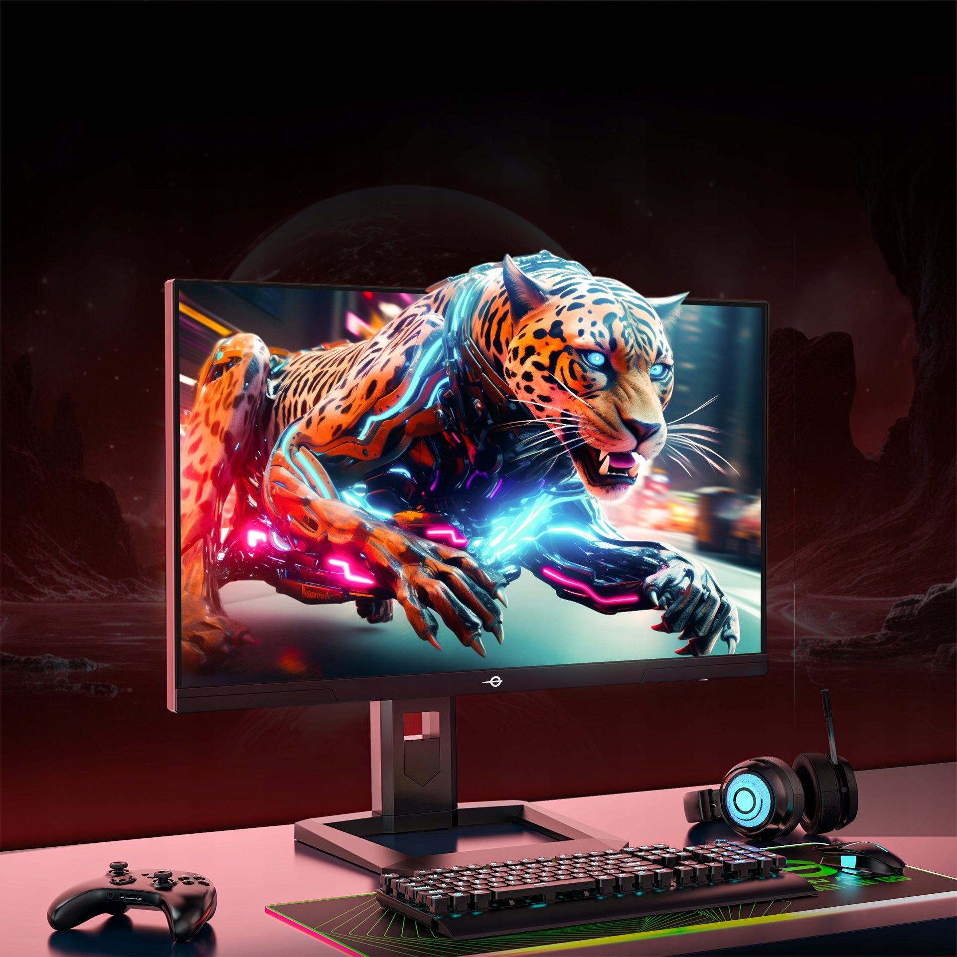 Gaming Monitor TITAN ARMY P2510S PLUS 24,5" LED 2560 x 1440 px IPS 240Hz Packaging status original