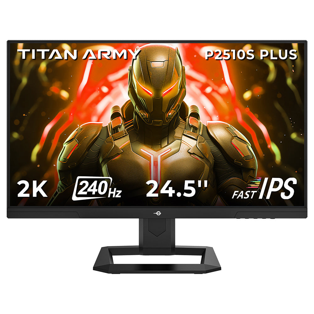 Gaming Monitor TITAN ARMY P2510S PLUS 24,5" LED 2560 x 1440 px IPS 240Hz