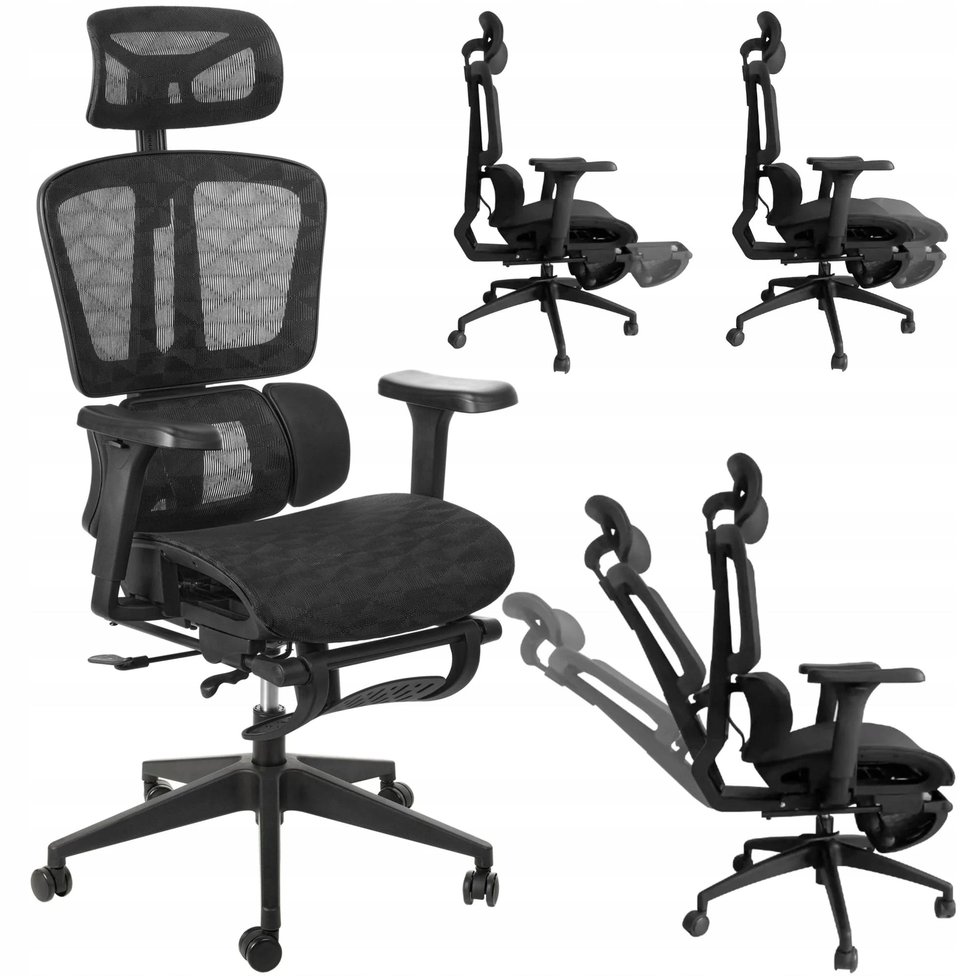 Gaming Office Chair Swivel Chair with Footrest Ergonomic For Office