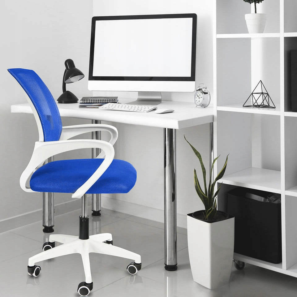 Gaming Office Chair Swivel Office Chair Blue Adjustable Medical device no