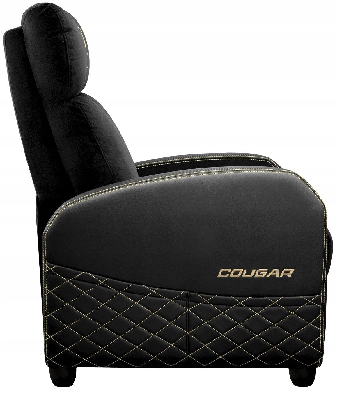 Gaming Sofa COUGAR Elite Black and Gold Furniture width 52 cm