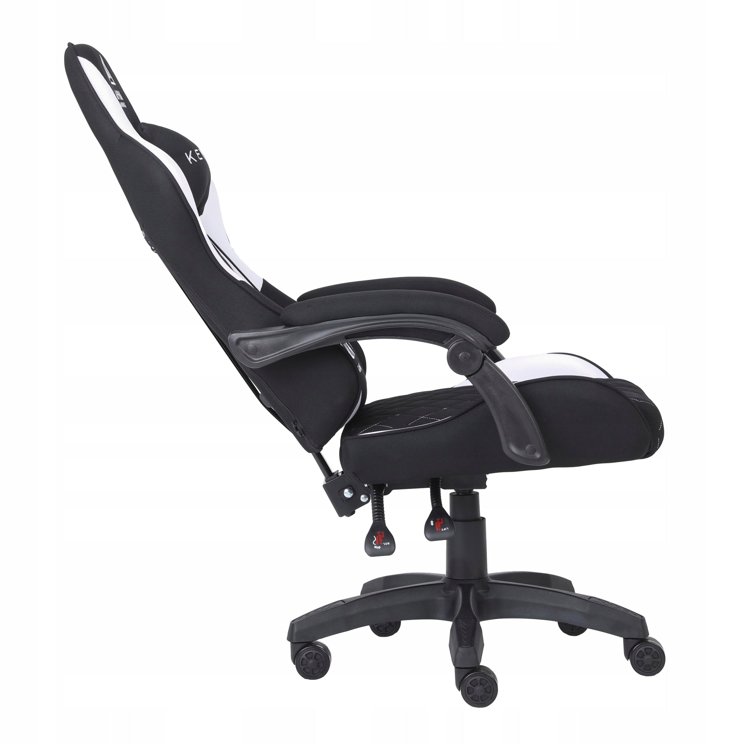 Gaming chair ALPHA office gaming chair swivel fabric Furniture width 62 cm