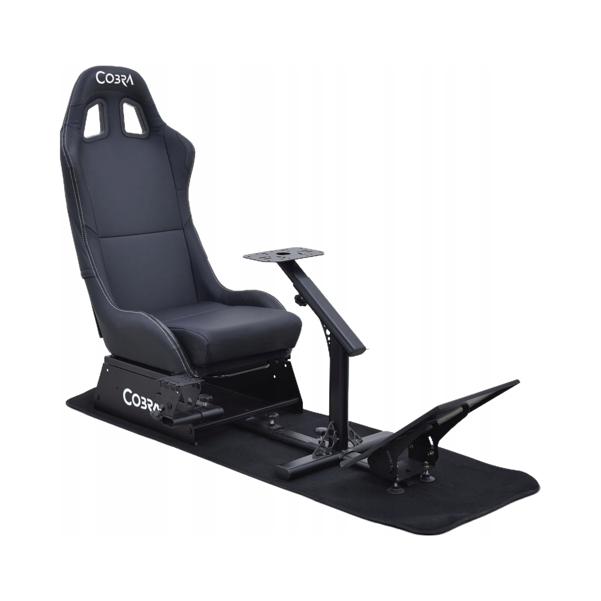 Gaming chair Cobra SIMR21BK black PRESTIGE
