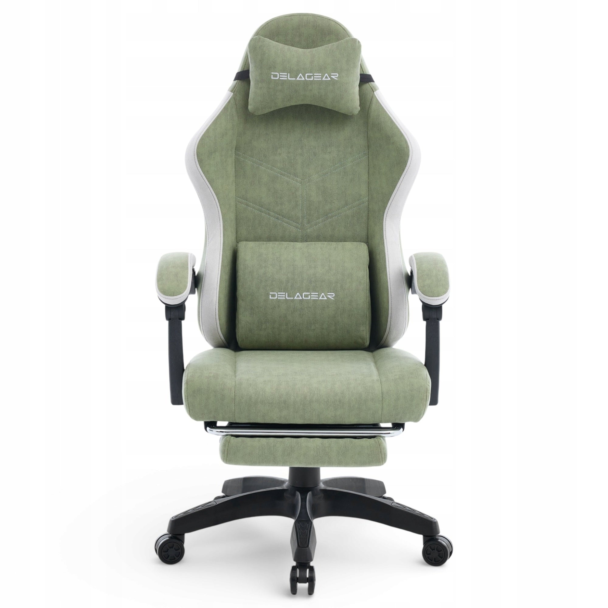 Gaming chair DELAGEAR G 325 green material swivel office chair Packaging status original