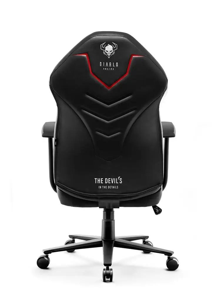 Gaming chair Diablo Chairs X-Gamer 2.0 Normal Size fabric black Model X-Gamer 2.0