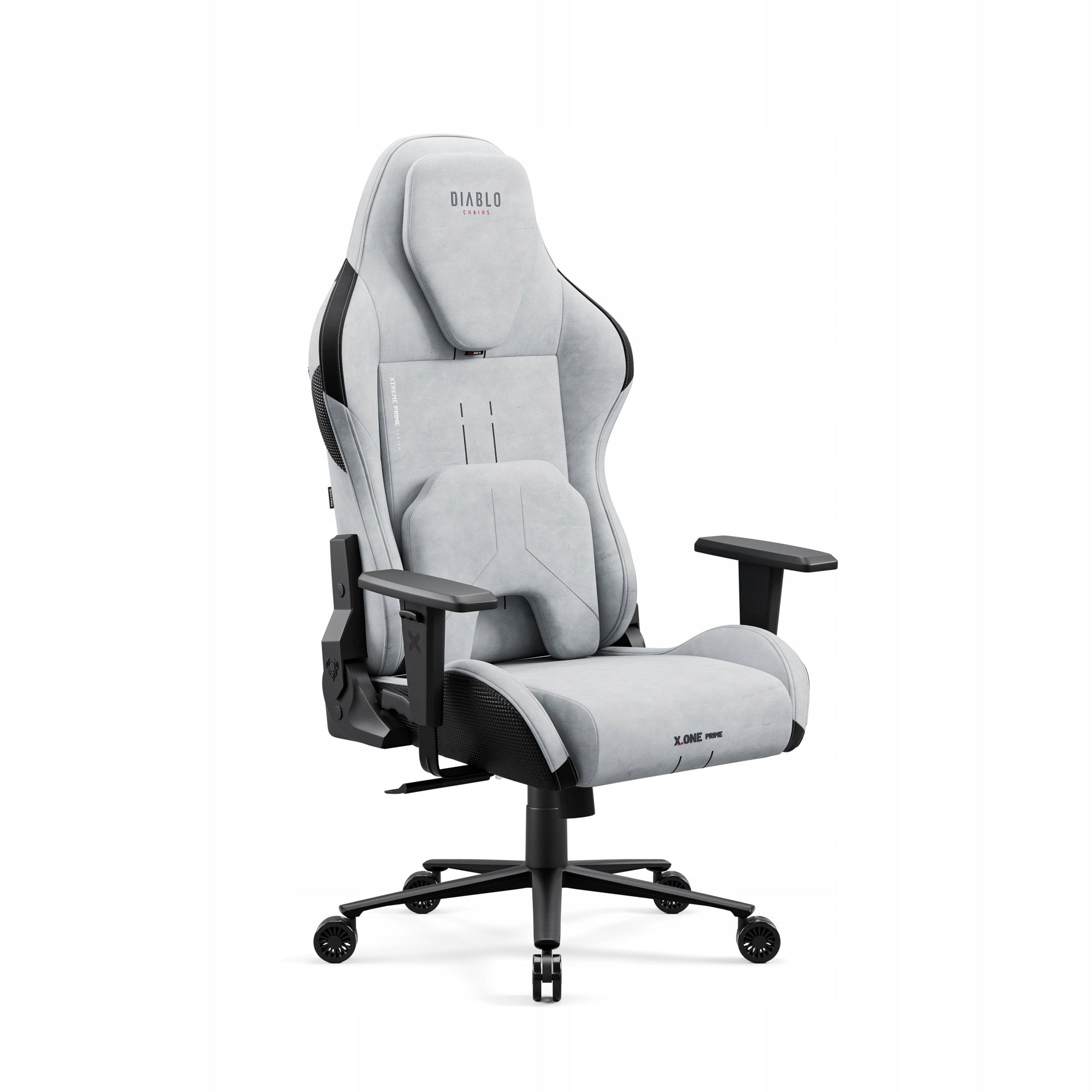 Gaming chair Diablo Chairs X.One Prime fabric grey