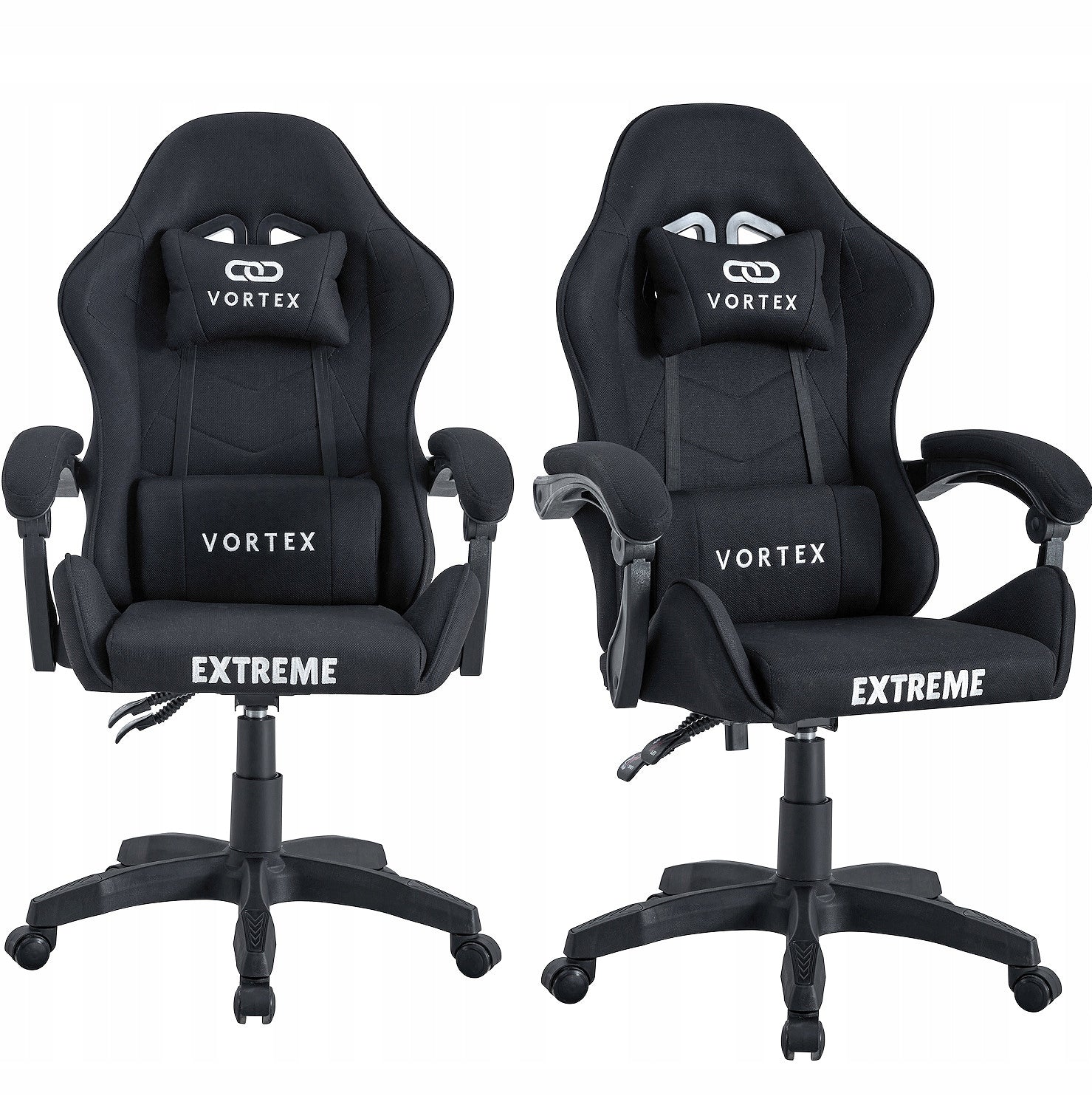 Gaming chair EXTREME Vortex black/black Furniture height 121 cm