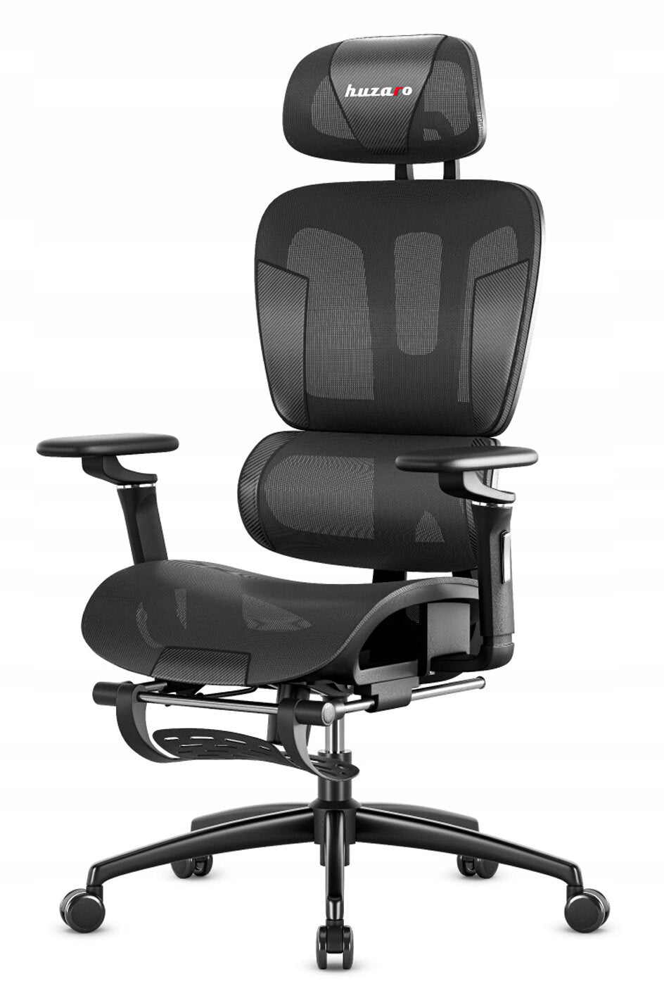 Gaming chair HUZARO Combat 7.9 Black Upholstery material fabric