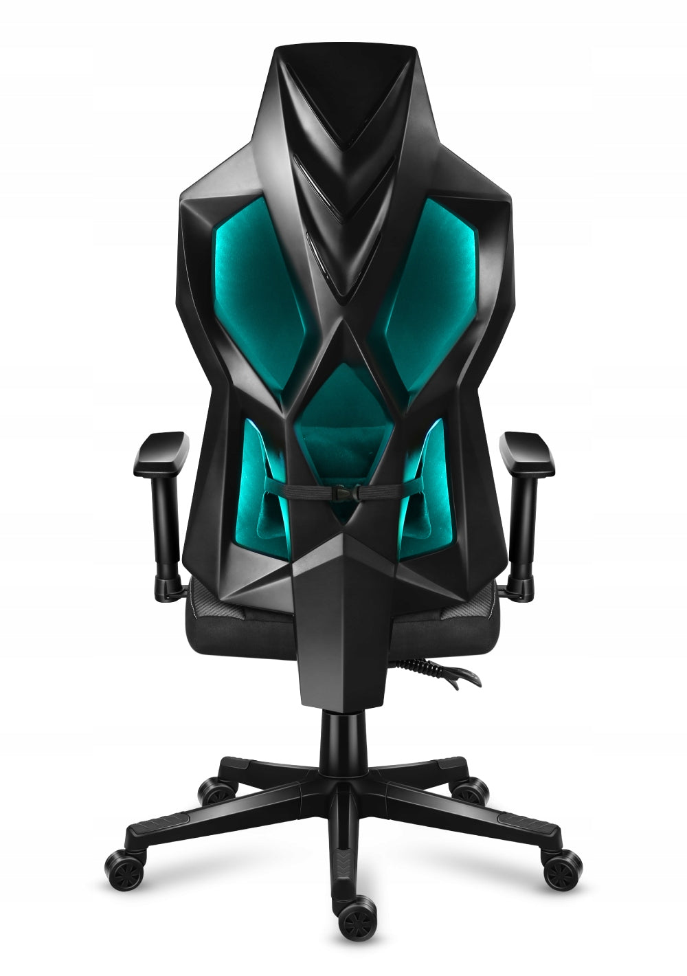 Gaming chair Huzaro Combat 6.2 RGB fabric black Furniture height 135 cm