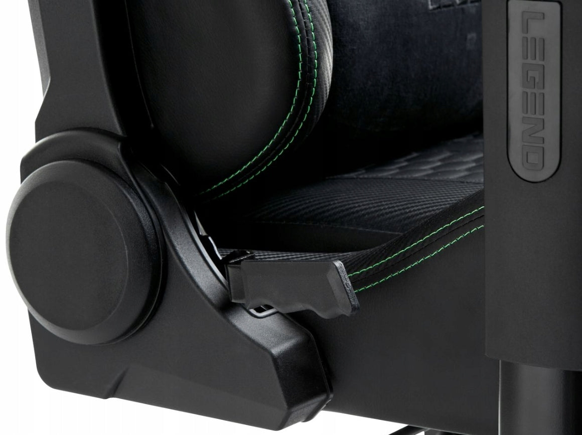 Gaming chair JYSK TYPE Z RAZER ed. LEGEND faux leather black Furniture height 136 cm