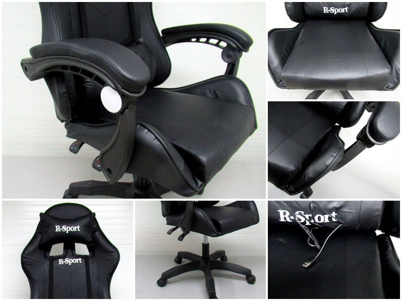 Gaming chair K3B R-Sport for player+massager Model K3