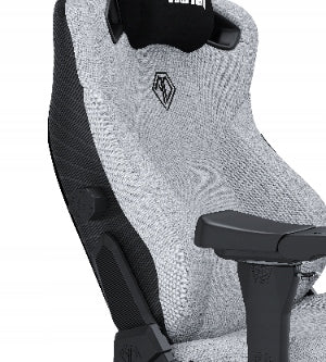 Gaming chair Kaiser 3 PRO XL Anda Seat fabric grey Seat depth 49 cm