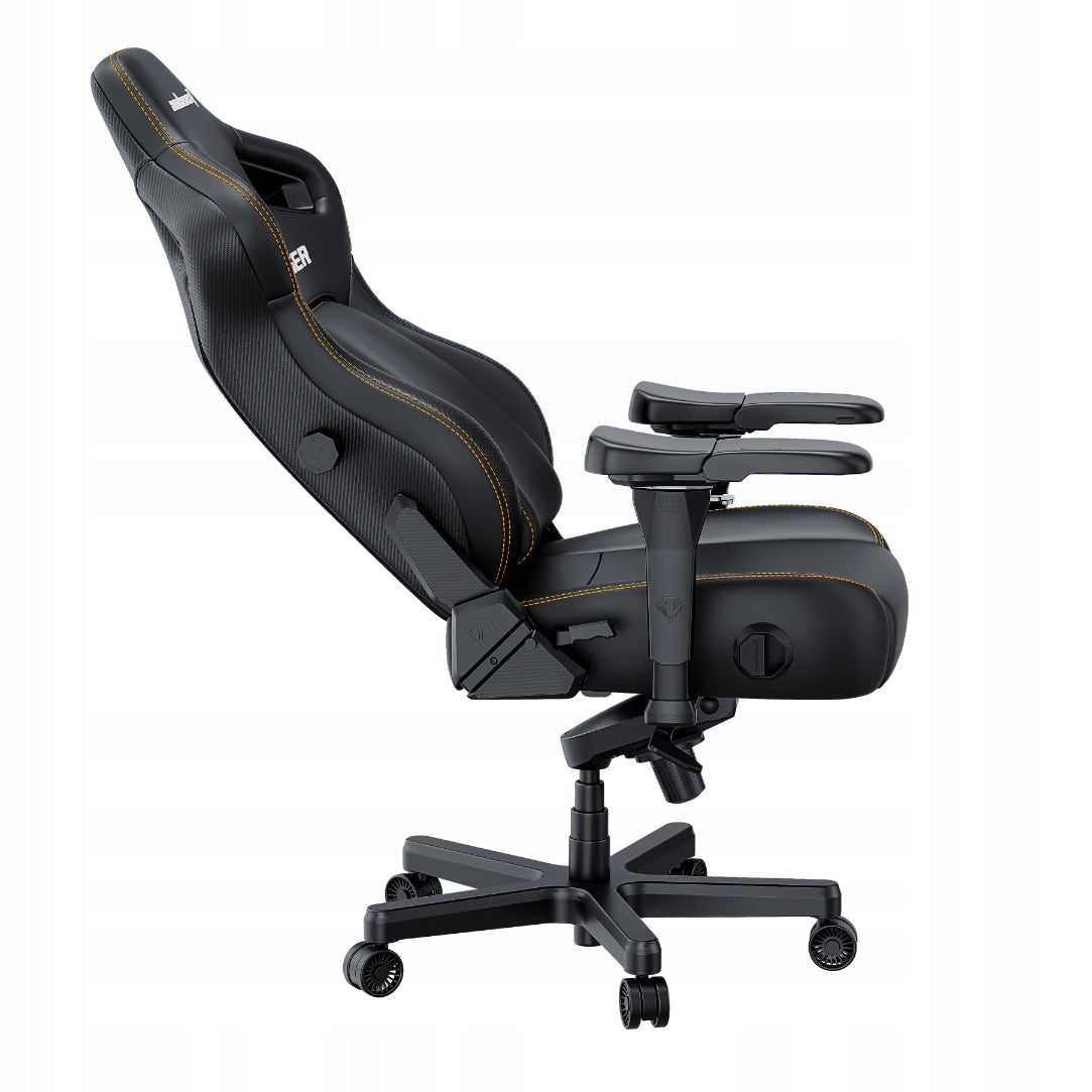 Gaming chair Kaiser 4 XL Anda Seat leather black swivel Manufacturer code AD12YDDC-XLL-20-B-PV/C