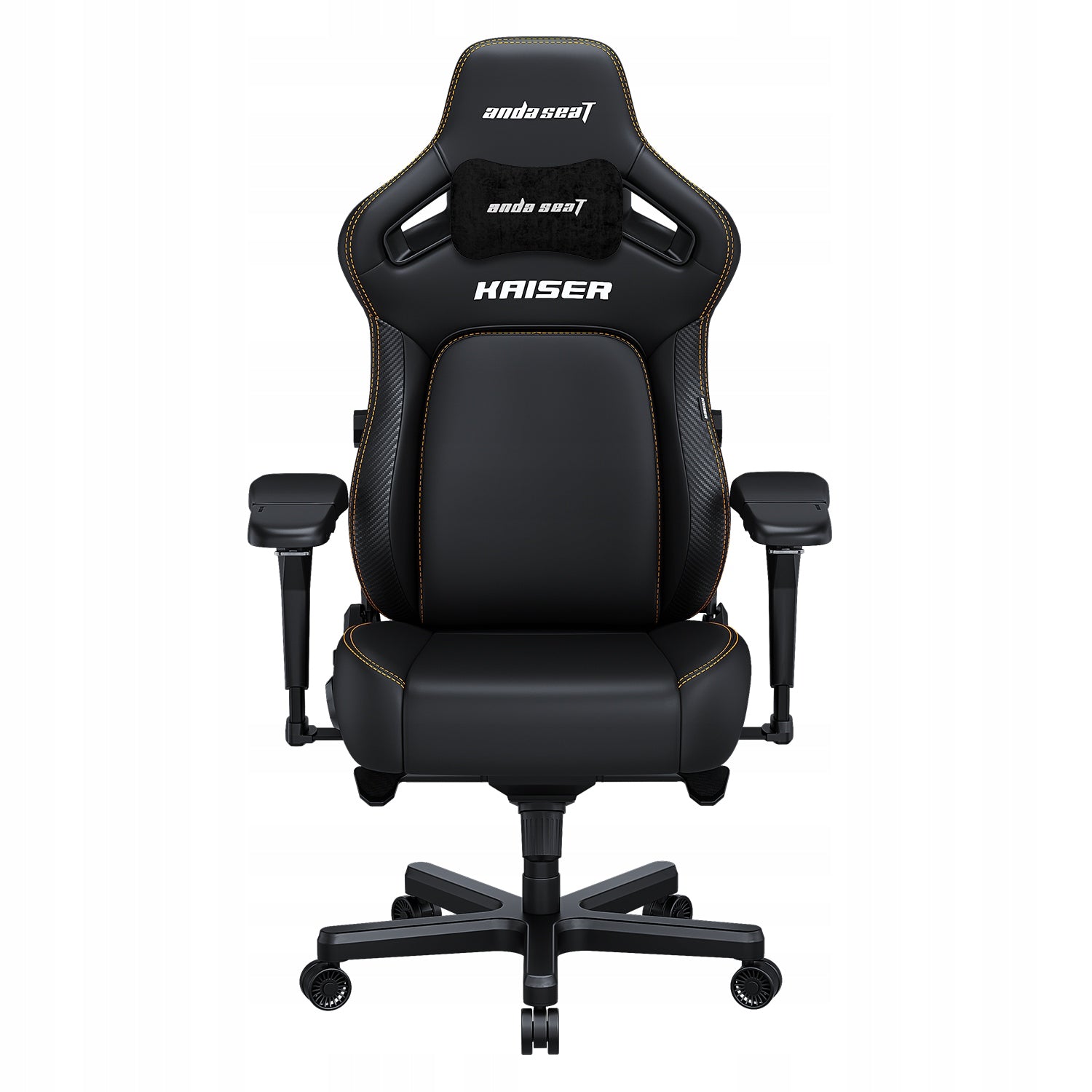 Gaming chair Kaiser 4 XL Anda Seat leather black swivel