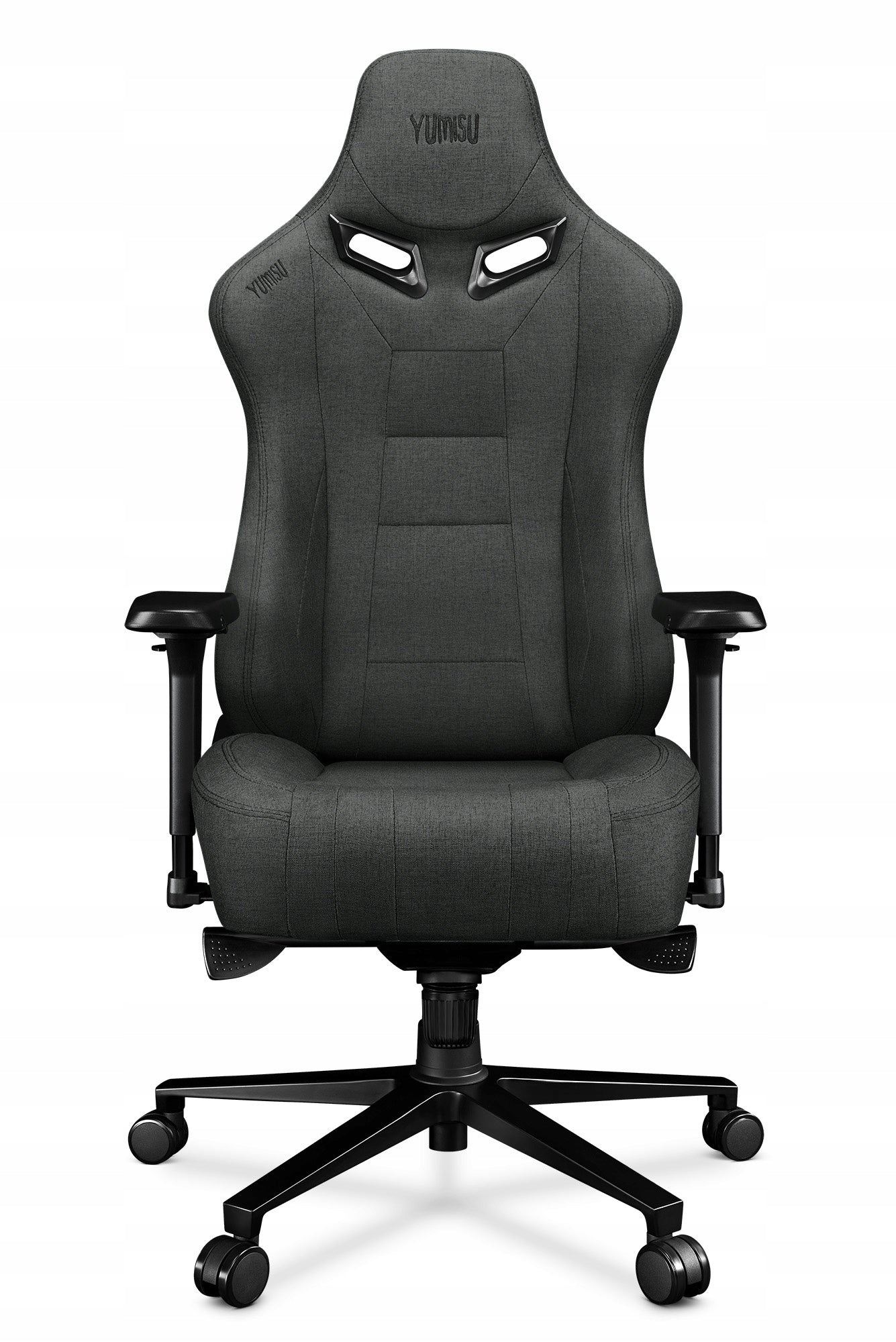 Gaming chair Premium gaming office YUMISU 2049 Gray 4D Material Manufacturer code Yumisu 2049 4D Ciemnoszary Tkanina