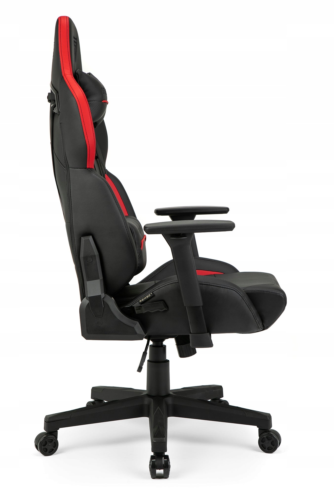 Gaming chair Sense7 Sentinel Faux leather black-red Brand Sense7