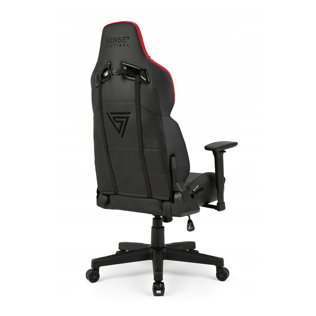Gaming chair Sense7 Sentinel Faux leather black-red Model Sentinel