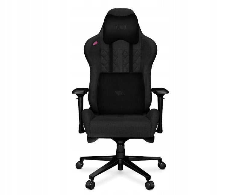 Gaming chair YUMISU 2050 Dark grey-black Upholstery color black and gray