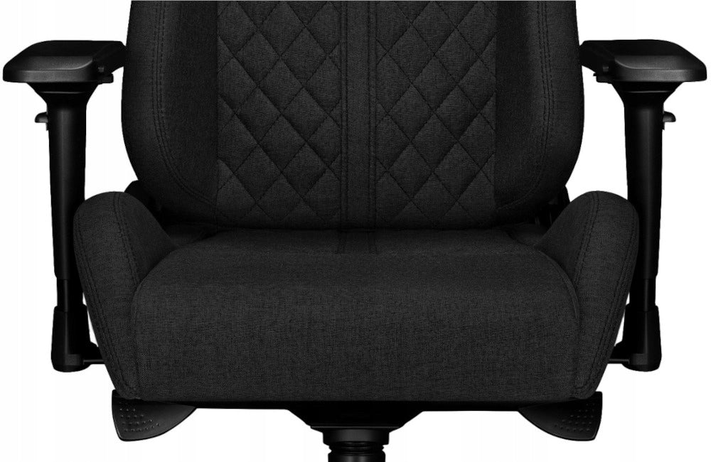 Gaming chair YUMISU 2050 Dark grey-black Upholstery material fabric