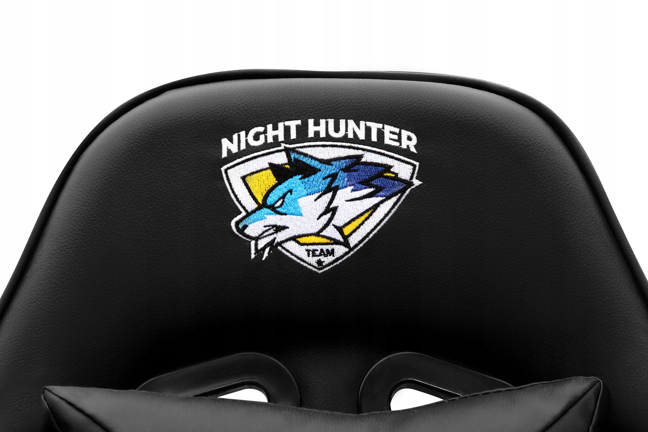 Gaming chair with back massage COMPUTER ROTATING for player + FOOTREST! Furniture width 63 cm