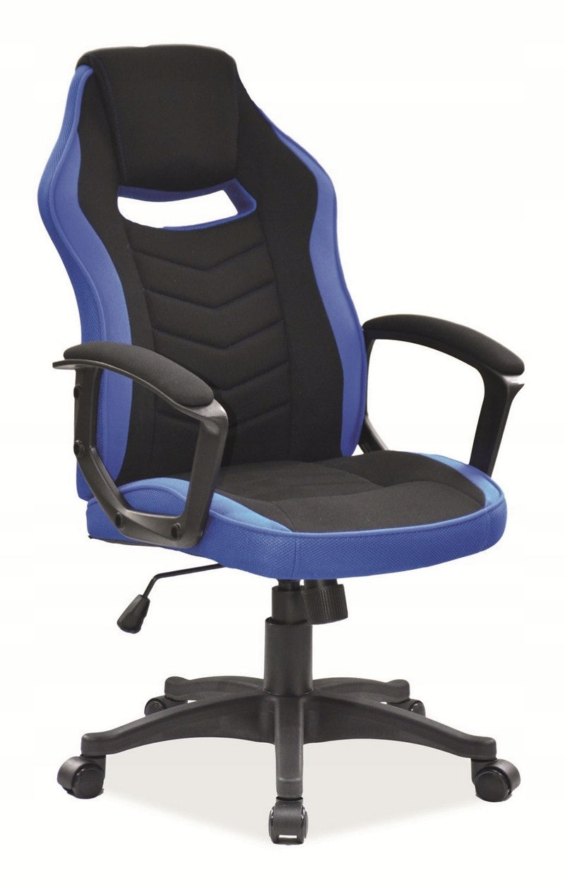 Gaming swivel chair CAMARO blue-black