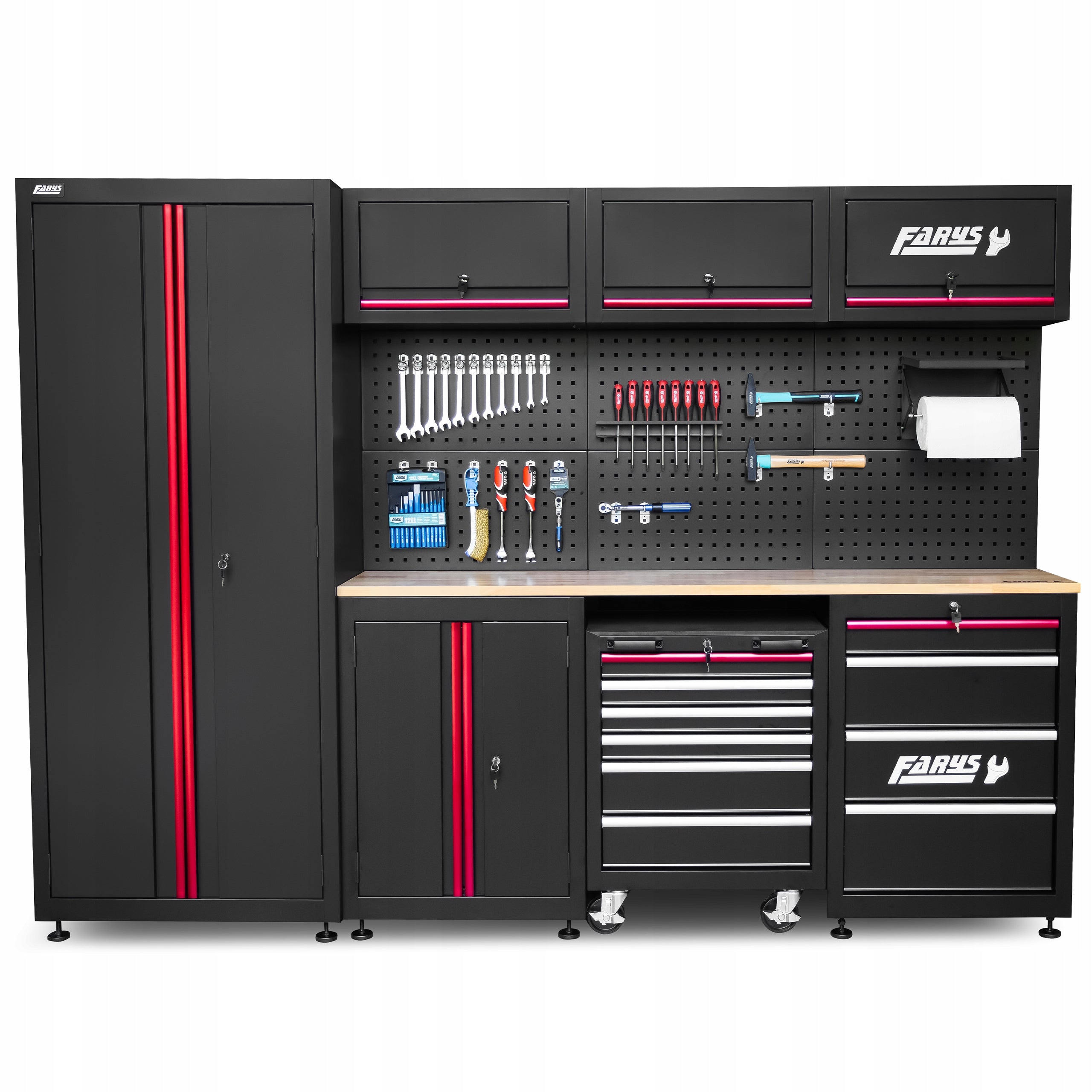 Garage Furniture Workshop Shelving Cabinet For Garage Workshop FR4113 Accessories included no
