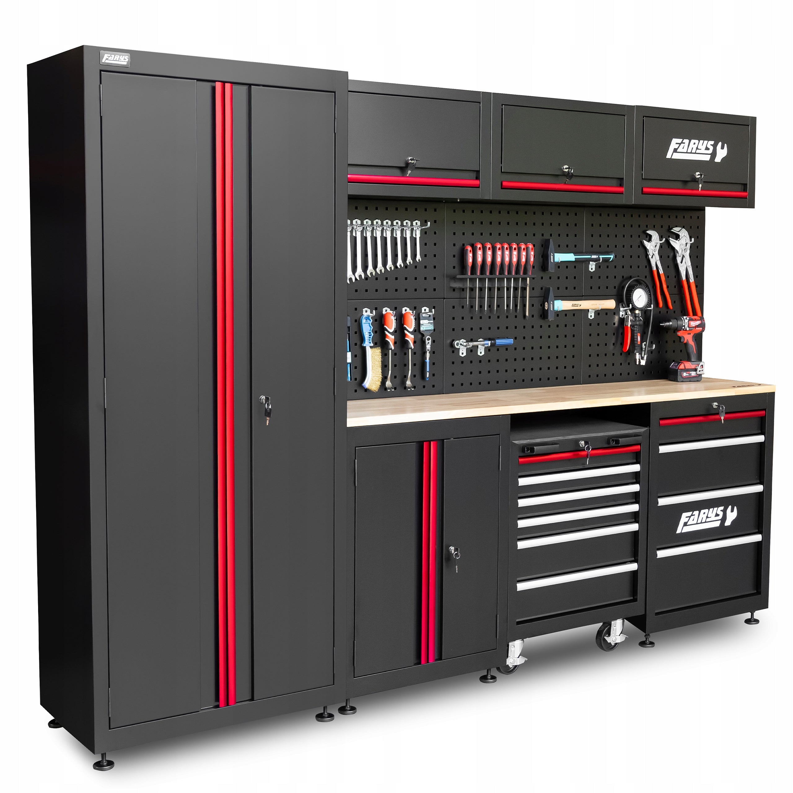 Garage Furniture Workshop Shelving Cabinet For Garage Workshop FR4113 Brand Farys