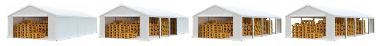 Garage Tent 5x10 Warehouse Industrial Garden Pavilion Width 5 m