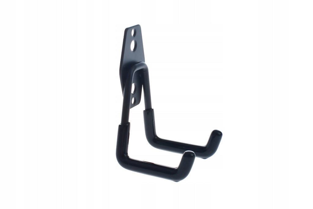 Garage hanger double hook for tools, ladder, shovel BLACK Avanti Kind single hangers