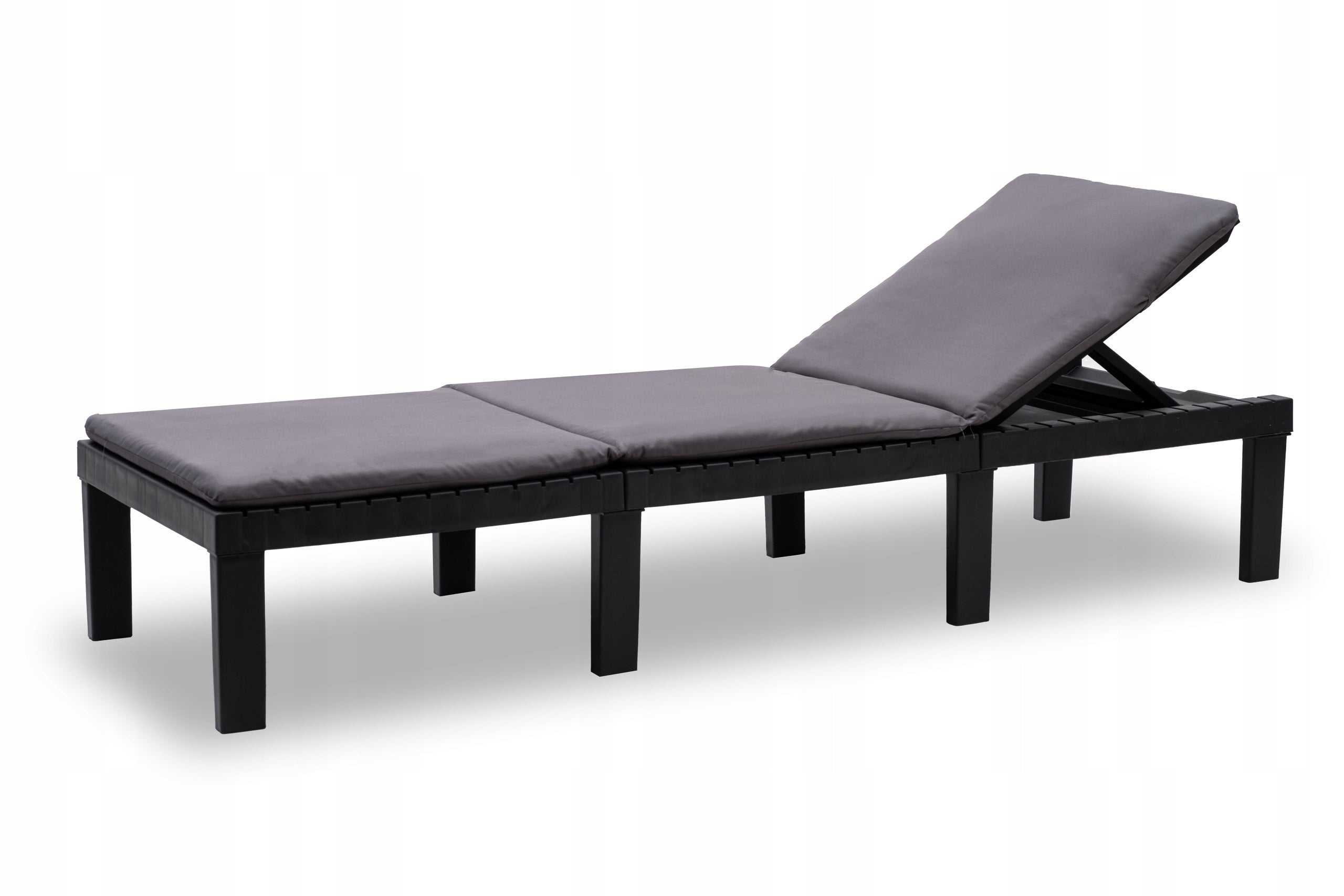 Garden Beach Lounger with PILLOW Haiti PROgarden Anthracite Manufacturer code Haiti