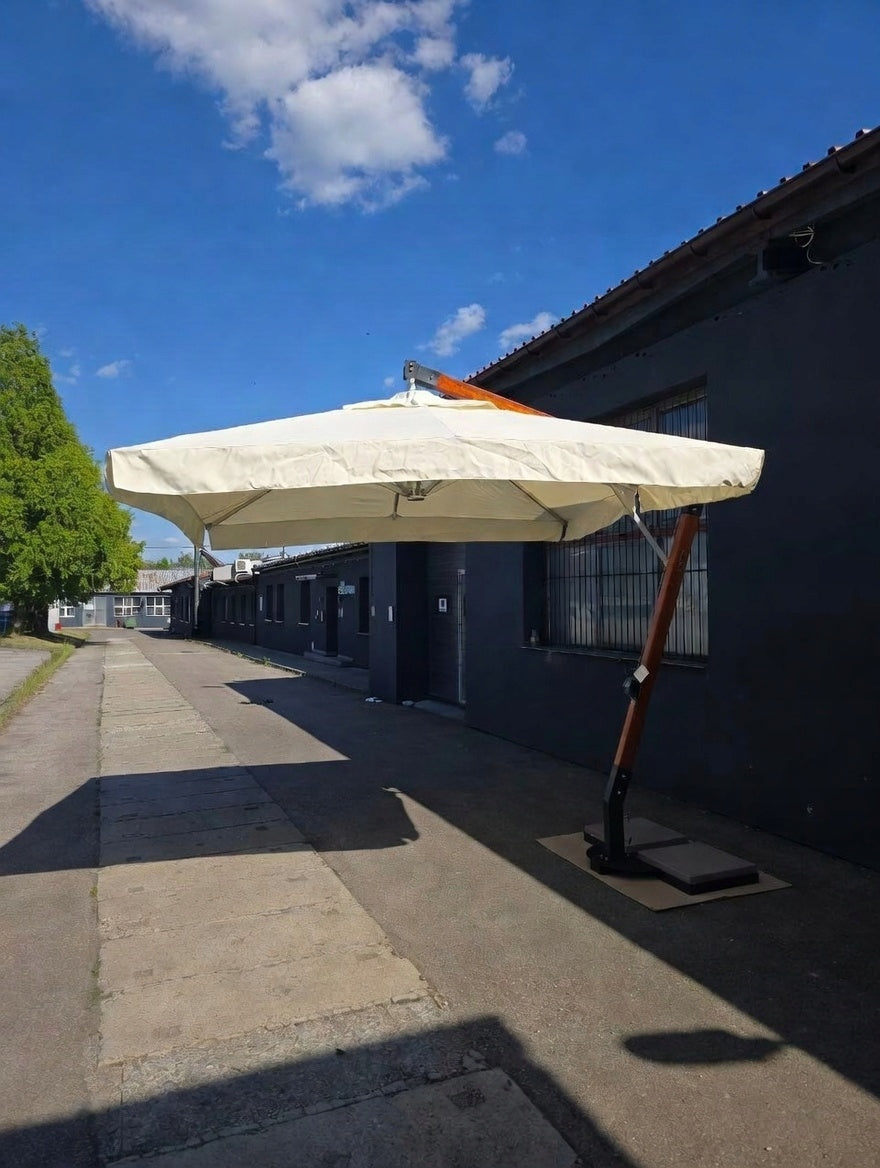 Garden Cantilever Umbrella 3x4 m XL Windproof HoReCa Color other
