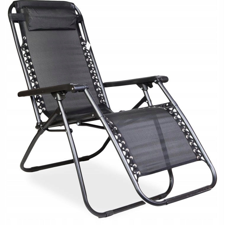 Garden Chair BS69 Black For Beach Terrace Balcony For Garden Comfortable Manufacturer code BS-069black