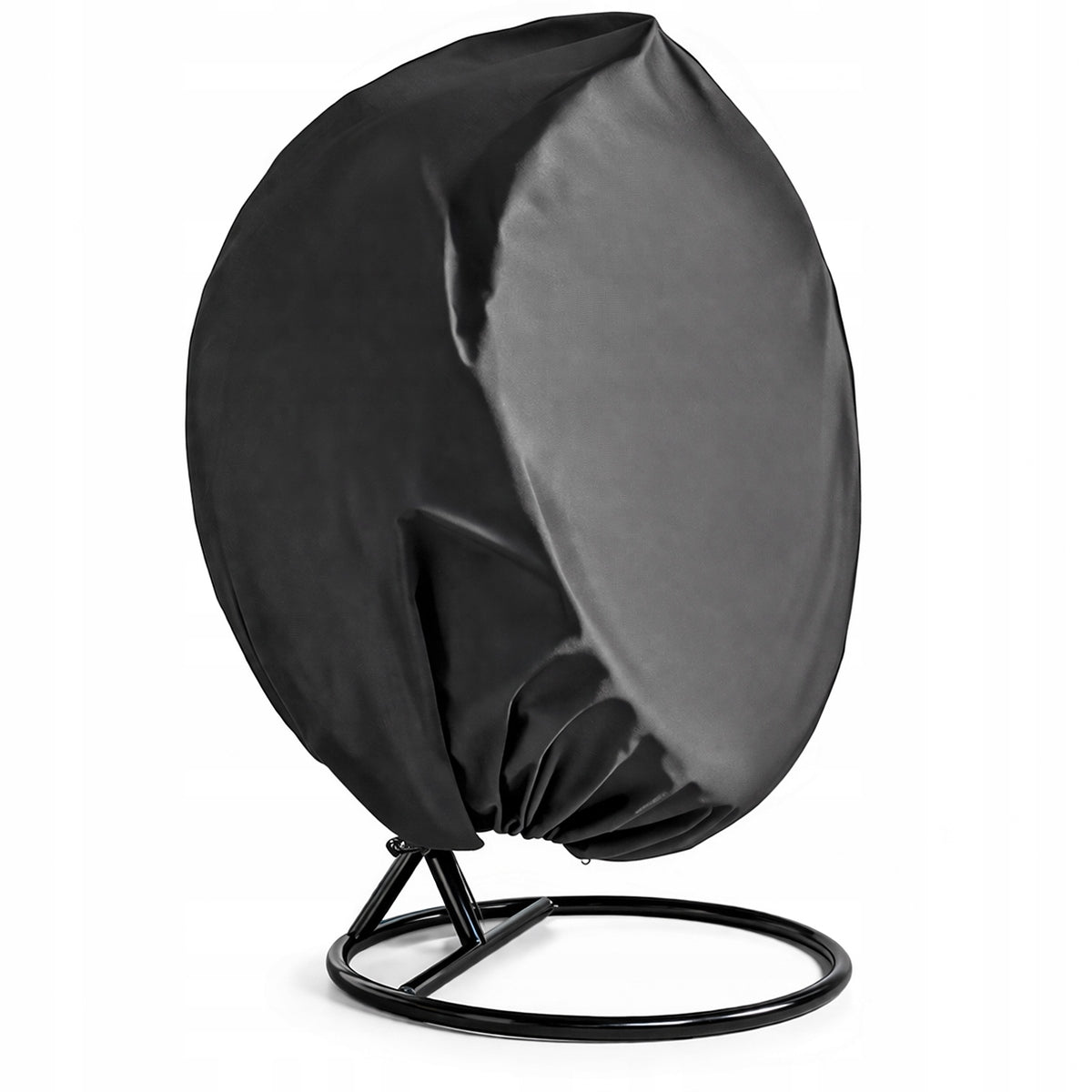 Garden Chair Cover Double Cocoon Hanging Pouch Waterproof Basket Color black