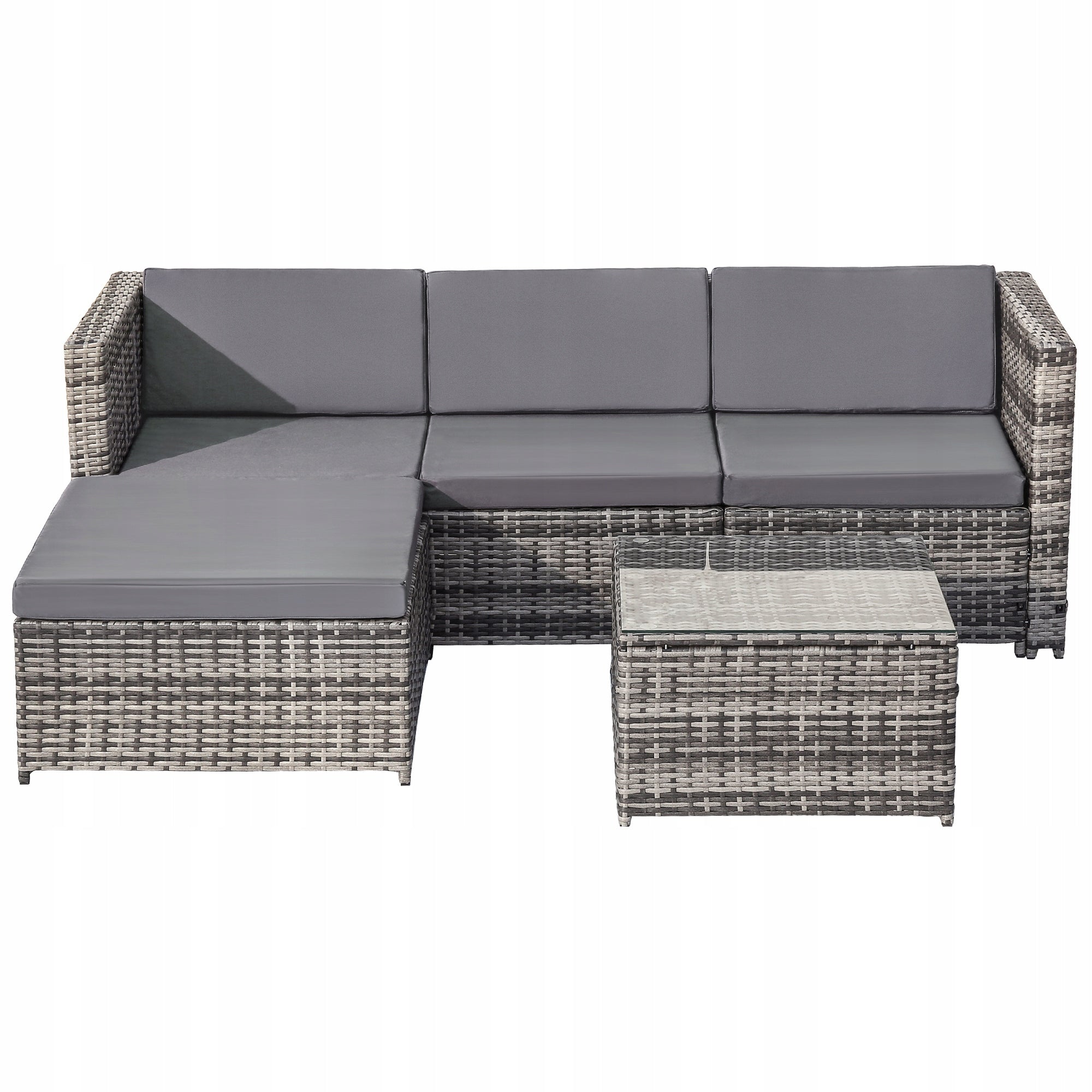 Garden Corner Set Technorattan Modular Set for Terrace 3os Szary Manufacturer code 6915789545700