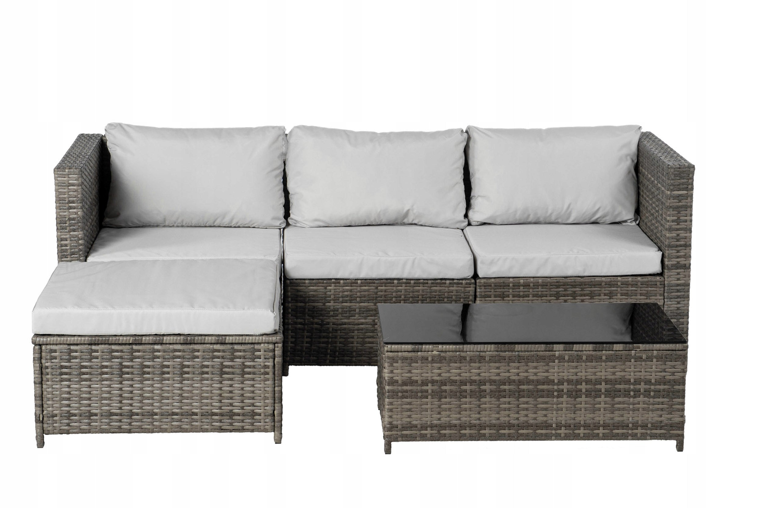 Garden Corner Set Technorattan Modular Set for Terrace BOSTON 5os Manufacturer no brand