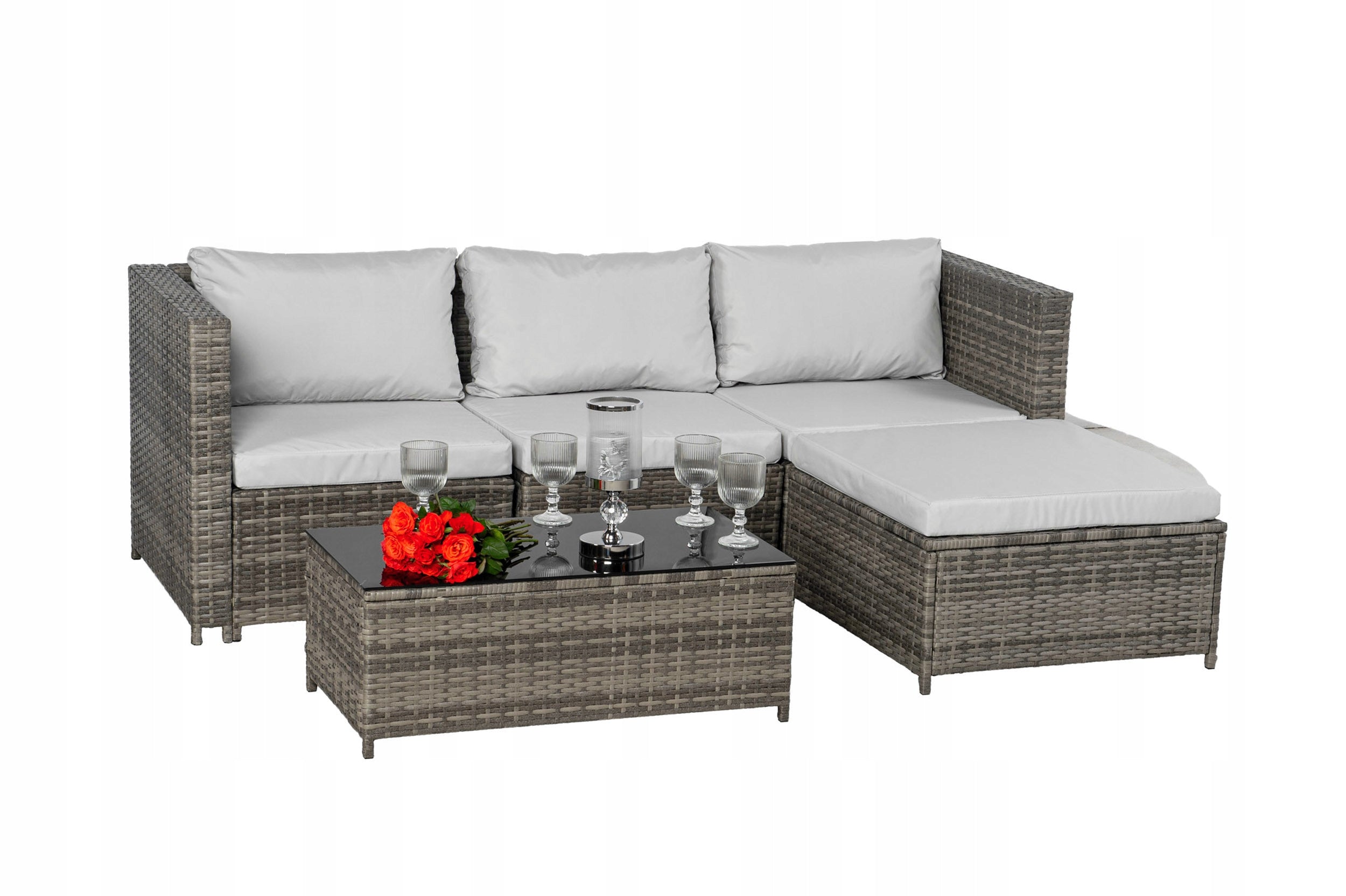 Garden Corner Set Technorattan Modular Set for Terrace BOSTON 5os Number of items in the set 5