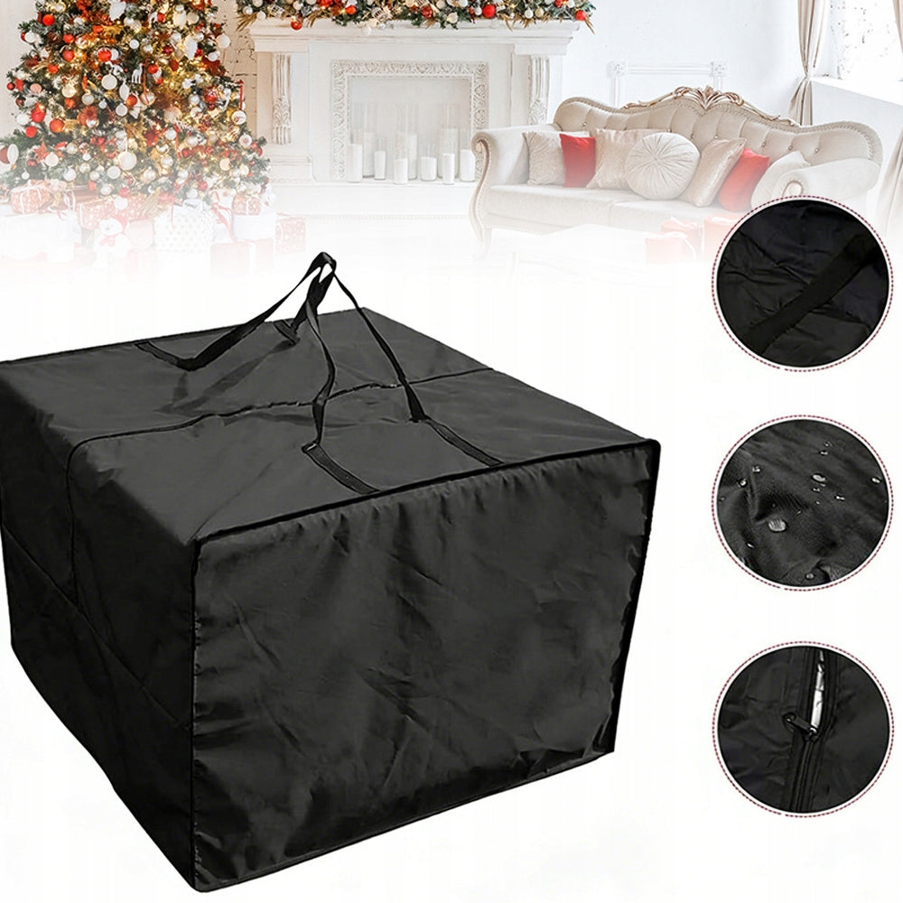 Garden Cushion Cover 81 cm x 81 cm x 61 cm Waterproof Black Manufacturer code jiuhiisck