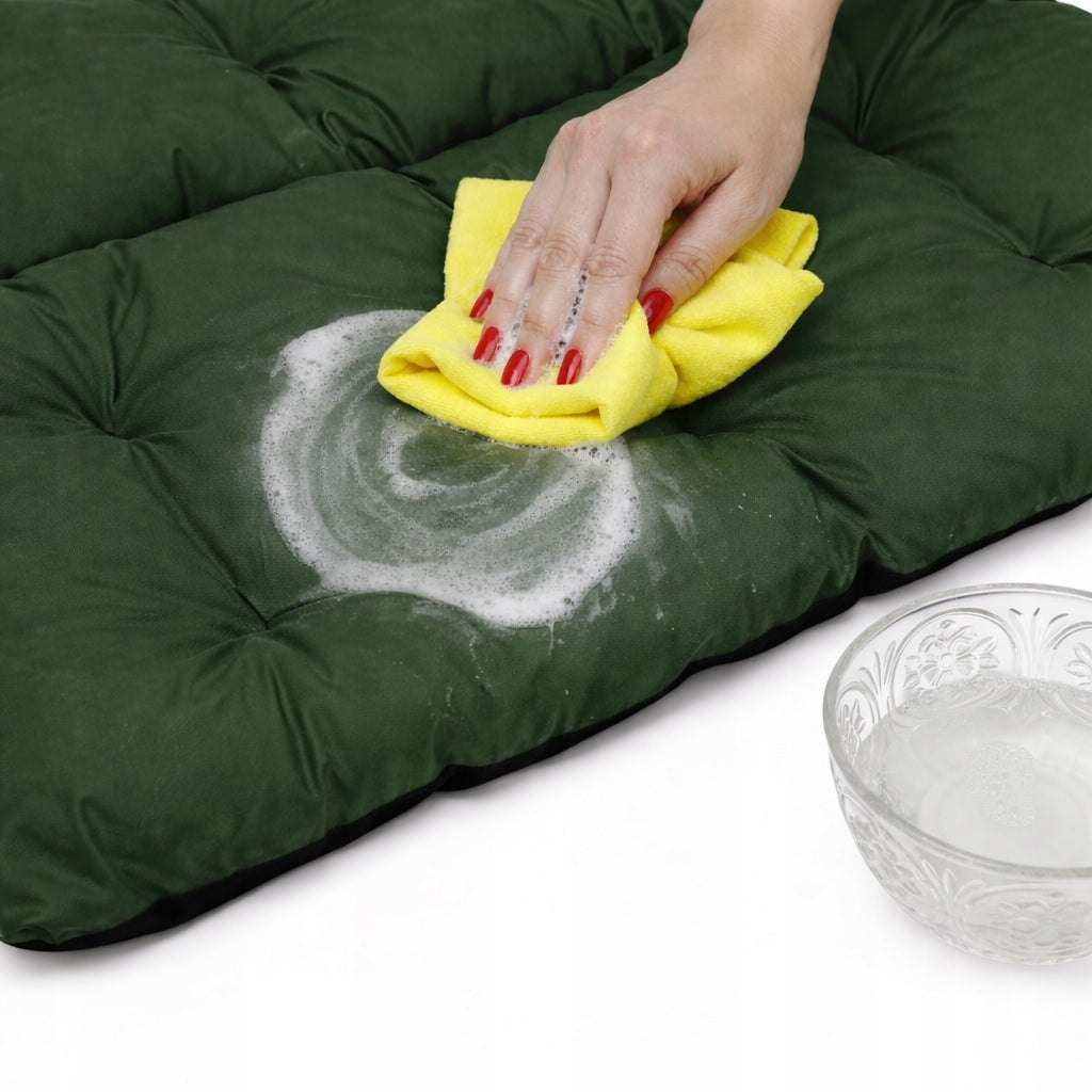 Garden Cushion WATERPROOF Bench Swing Soft 120x60x50 GREEN CIEM Manufacturer Superkissen24