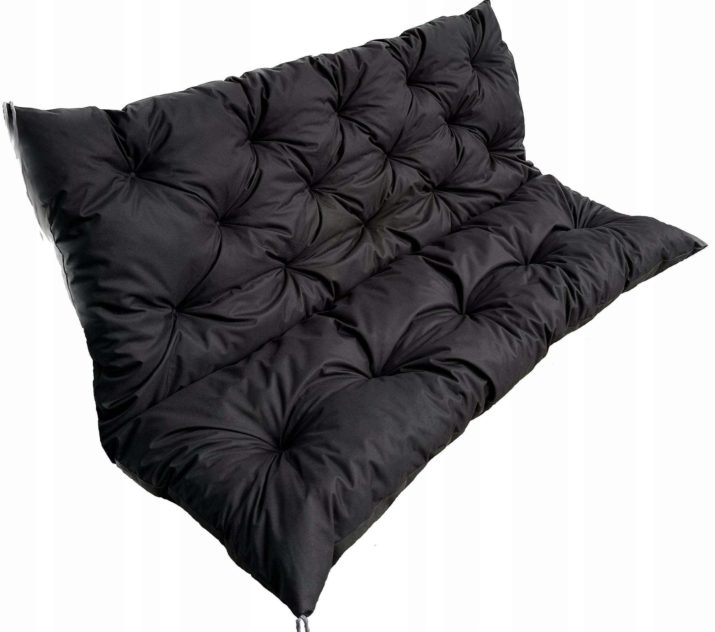 Garden Cushion Waterproof Durable 150x60x50 for Swing Bench Black Manufacturer no brand