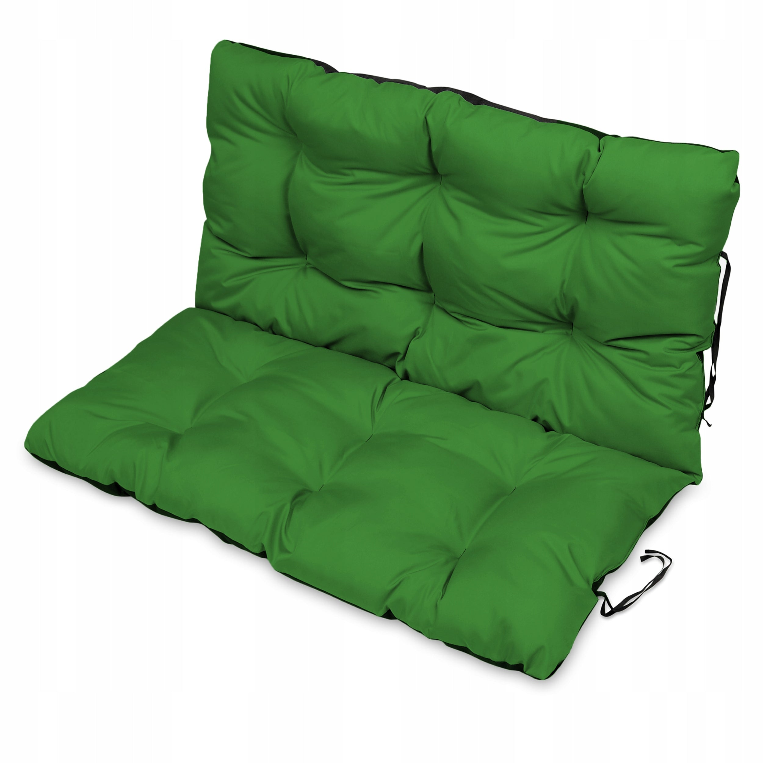 Garden Cushion for Bench Swing WATERPROOF Soft 120x60x50 GREEN Line prosta